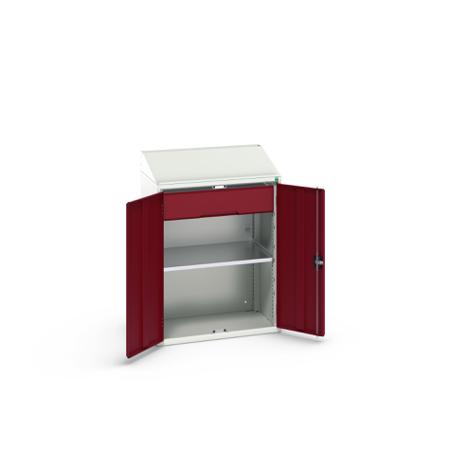 16926470.24 Bott 2 Door, 1 Drawer Sheet Steel Cupboard, 800 x 550 x 1130mm
