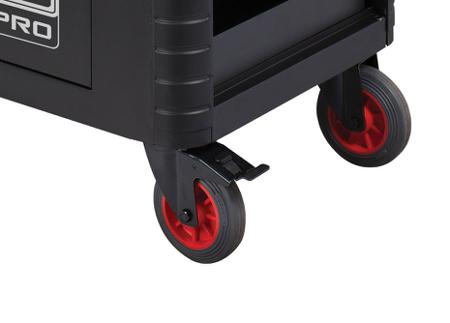 255-5032 RS PRO 6 drawer Steel Wheeled Tool Chest, 1018mm x 458mm x 746mm