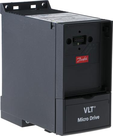 132F0003 Danfoss VLT FC51 Inverter Drive 0.75 kW with EMC Filter, 1-Phase In, 230 V, 4.2 A
