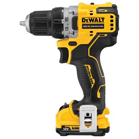 DCD701D2-GB 12V XR Brushless Sub-Compact Drill 2x2Ah