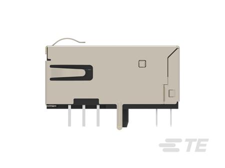 2489079-1 TE Connectivity 24890 Series Female Ethernet Connector, Hole Mount, Cat6a Right Angle 1 Port 8 -Way
