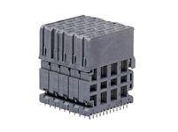 170390-1020 Molex 1.9mm Pitch Connector Backplane Connector, Receptacle, Vertical, 10 Column, 12 Row, 120 Way, 170390
