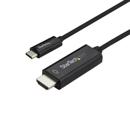 CDP2HD2MBNL StarTech.com USB C to HDMI Adapter Cable, USB 3.1, 1 Supported Display(s) - 4K @ 60Hz