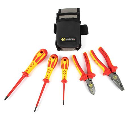 T5980 CK 5 Piece Essential Tool Kit Tool Kit with Pouch, Yes