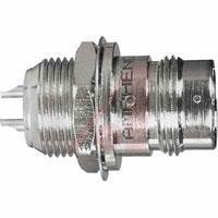 82-5590-RFX connector,rf coaxial,twinax commercial blkhd recept,front mount,solder cup term.