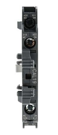 1SFN010820R1011--CAL19-11 ABB Auxiliary Contact - 2NC + 2NO, 4 Contact, Side Mount, 6 A
