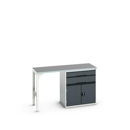 16921915-19 Bott Steel Workbench, 300kg Max Load, 930mm x 600mm x 1500mm