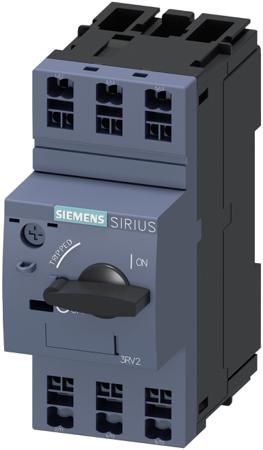 3RV2011-1GA20 Siemens Sirius Innovation 690 V Motor Protection Circuit Breaker, 3P Channels, 4.5 → 6.3 A, 6 kA