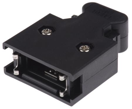 10314-52F0-008 3M 103 Series PBT D Sub Backshell, 14 Way, Strain Relief