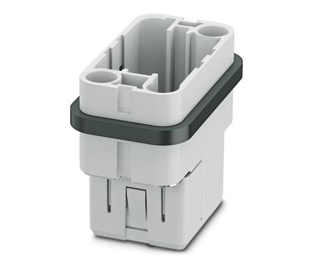 1079548 Phoenix Contact Heavy Duty Power Connector Insert, 16A, Female,  HC-COM-Q08 Series, 8 Contacts