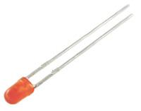 L-7104NC Kingbright2.5 V Orange LED 3mm Through Hole,