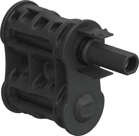 32-0197 Staubli MC4-Evo 2 Series, Male, Panel Mount Solar Connector, Rated At 60A, 1.5 kV PV-AZS4