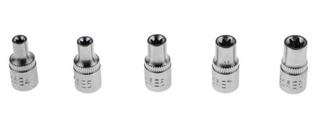 262-0230 RS PRO 5-Piece 1/4 in Standard Socket Set , e-Star