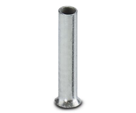 3202504 Phoenix Contact Ferrule, 8mm Pin Length, 1.2mm Pin Diameter, Silver