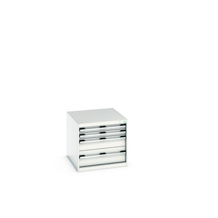 40027100-16V Bott 4 Cabinet, Steel, 600mm x 750mm x 650mm, Light Grey