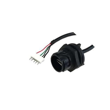 PXP4043/C Bulgin USB 2.0, Male 24 Pin Header to Female USB C, 160mm