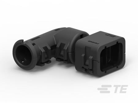 2302483-1 TE Connectivity, 2302 Right Angle Backshell, For Use With Connector Backshells, 4