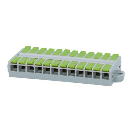 TB-12-0560 NEMIQ TB Series PCB Terminal Block, 12-Contact, 6.5mm Pitch, Surface Mount, 1-Row, Screw Termination