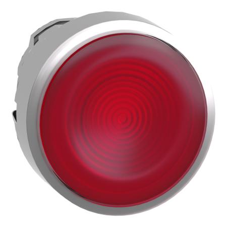 ZB4BW343S Schneider Electric Harmony XB4 Series Red Illuminated Spring Return Push Button Head, 22mm Cutout, IP66, IP67, IP69K