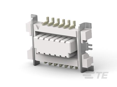 1-179396-2 TE Connectivity 1-1793 Series Vertical PCB Connector, 12 Contact(s), 0.8mm Pitch