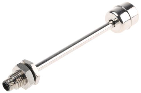 SSF67A25B125PM12 Sensata Cynergy3 SSF67PM12 Series Vertical Stainless Steel Float Switch, Float, NO/NC, 250V ac Max, 120V dc Max