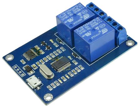 USB-RELAY02 Seeit  Relay for Relay Control Card for Raspberry Pi, AVR, TTL, Arduino, PIC