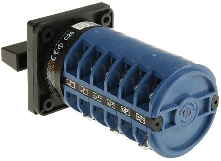 C26A271-GBA001E 4 positions Rotary Switch, 690 V, 32 A, Knob