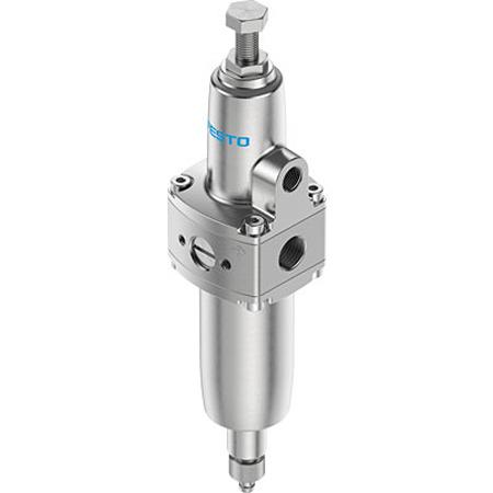 PCRP-44-N12-12-E-R1-M-T18 Festo PCRP Filter Regulator, 40μm, NPT 1/2, Manual, 20 bar,