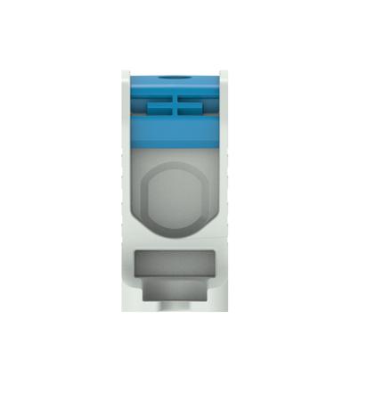 1SNF516021R0000 Entrelec Blue, Grey 1SNF Terminal Block, 2 level, 1 kV ac