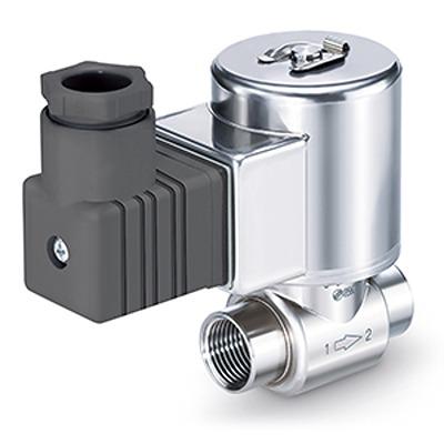 JSX31-SF403F-5DS SMC Solenoid Valve , 2 port(s) , NC, 24 V dc, 3/8in