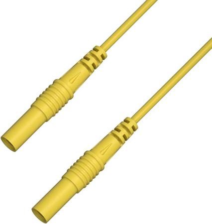 347-222 RS PRO Test Leads, 2.5A, 50V, Yellow, 50cm Lead Length