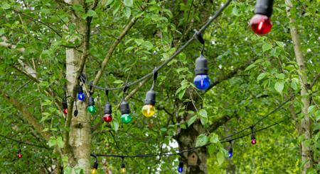 143417 Light String Pendant 15M 15pcs E27 IP44