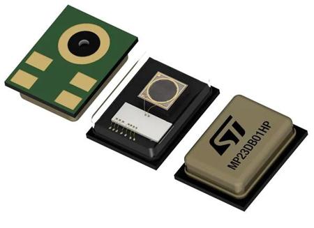 MP23DB01HPTR STMicroelectronics, Surface Mount Microphone Condenser 1dB