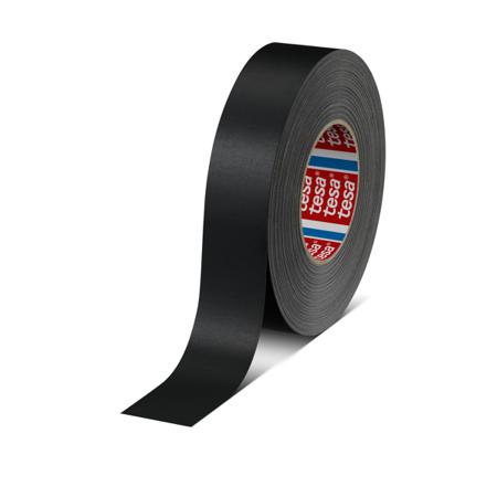04651-00507-00 Tesa 4651 Cloth Tape, 50m x 38mm, Black