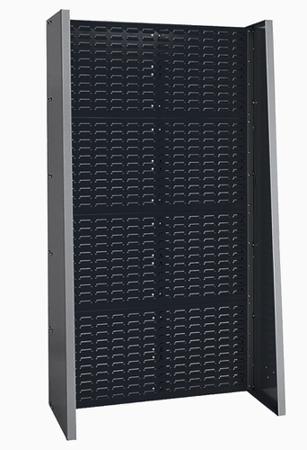 12102092.19 Bott Steel Louvre Panel Storage Unit, 452mm x 1015mm x 1835mm, Anthracite Grey