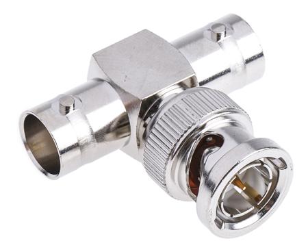 546-4106 RS PRO Tee 75Ω RF Adapter BNC Plug to BNC Socket