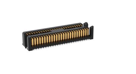 114713---114713-E ERNI, MicroStac, 50 Way, 2 Row PCB Connector