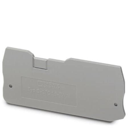 3205190 Phoenix Contact Clipline Series End Cover for Use with DIN Rail Terminal Blocks