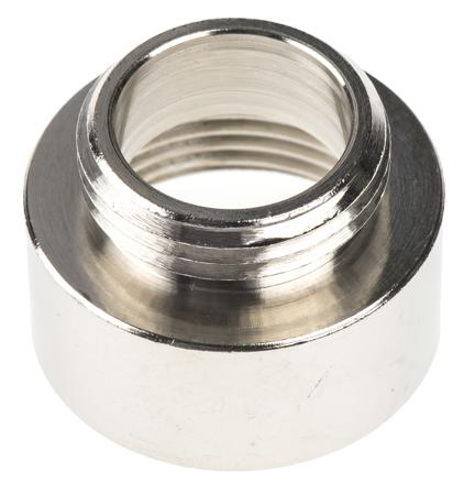 52104454 Lapp Cable Gland Adapter Enlarger, Metallic, Nickel Plated Brass, M20 → M25