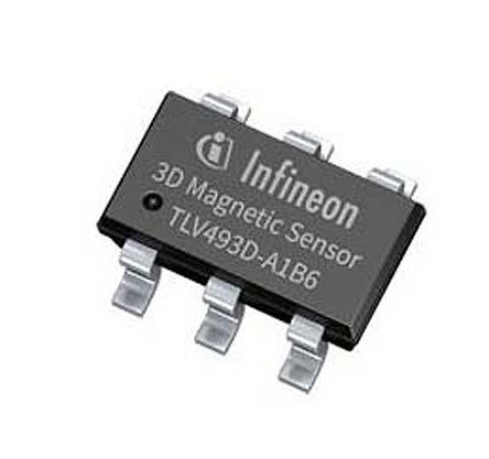 TLV493DA1B6HTSA2 Infineon TLV493D Series Current Sensor, 3.7 mA