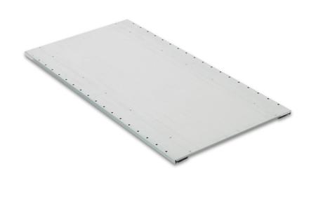 ATNIVSUPTOLE1240A Manorga RAL 7040 4 Shelf Sheet Steel Galvanised Storage Rack System Shelving System x 1250mm, 3000kg Load