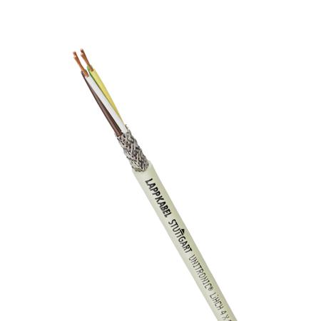 0037602 Lapp UNITRONIC Series Data Cable, 2 Cores, 0.5 mm², Screened, 20 AWG, Copper Braid Shield, Unitronic LiHCH Cable