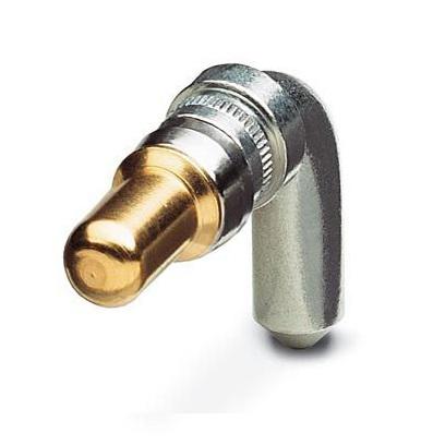 1655467 Phoenix Contact size 3.8mm Male PCB D-sub Connector Contact, Gold, Tin Turned