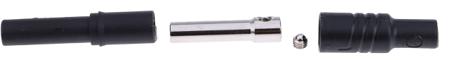 934096100- Hirschmann Test & Measurement Black Female Banana Socket, 4 mm Connector, Screw Termination, 24A, 1000V ac/dc, Nickel
