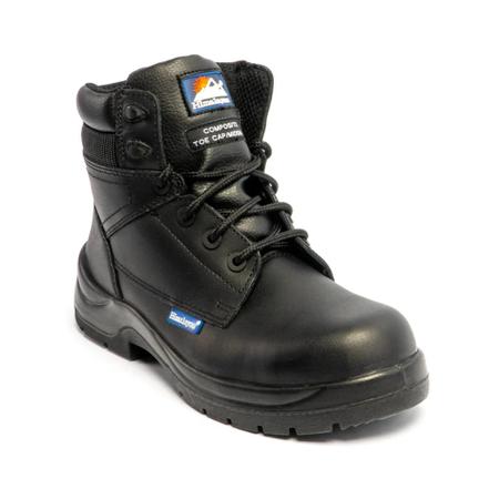 5114BK110 5114 Black Composite Toe Capped Unisex Safety Boots, UK 11, EU 45