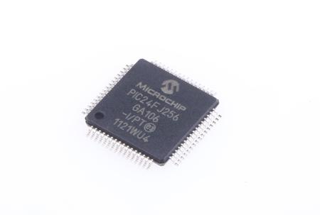 PIC24FJ256GA106-I-PT Microchip PIC24FJ256GA106-I/PT, 16bit PIC Microcontroller, 32MHz, 256 kB Flash, 64-Pin TQFP