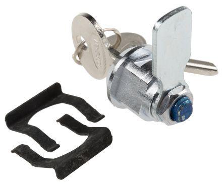 146-1805 Cabinet Lock, Key to unlock Panel to Tongue Depth 13mm Die-Cast Zinc Alloy Zinc Alloy