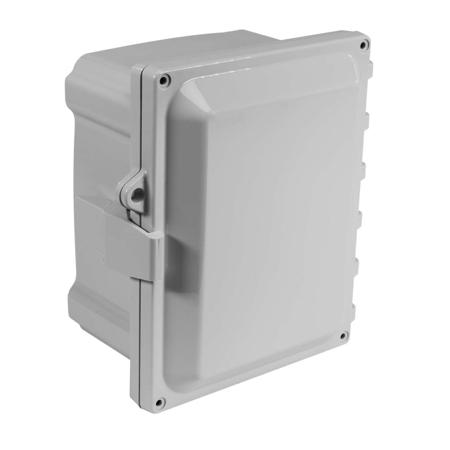 BWA-AH864 Banner BWA Series Opaque Polycarbonate General Purpose Enclosure, IP68, Clear Lid, 8 x 6 x 4in