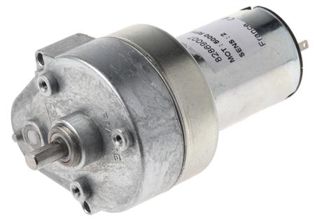 82869007 Crouzet Brushed Geared DC Geared Motor, 3 W, 12 V dc, 2 Nm, 27 rpm, 6mm Shaft Diameter