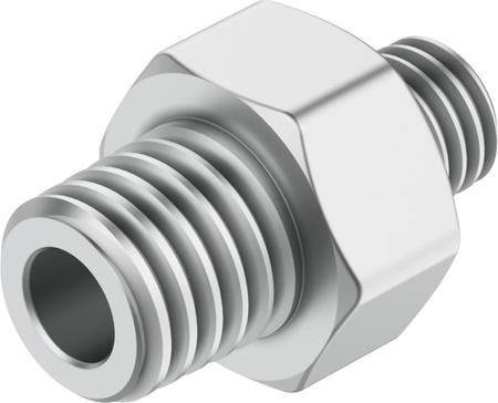 ESK-1-4-1-2 ESK-1/4-1/2 Series Nipple, R 1/4 to R 1/2, Threaded Connection Style, 534153